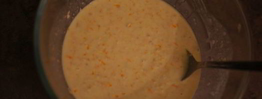 апельсиново-ягодные маффины фитнес. Шаг 3