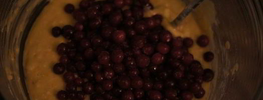 апельсиново-ягодные маффины фитнес. Шаг 6