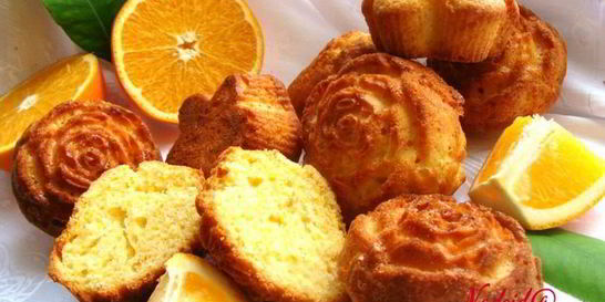 Апельсиновые маффины Золотое руно