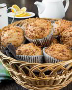 Бананово-арахисовые маффины