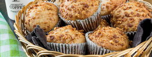 бананово-арахисовые маффины. Шаг 9