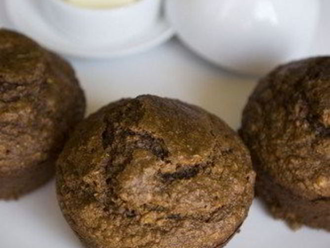 Рецепт банановых маффинов с отрубями