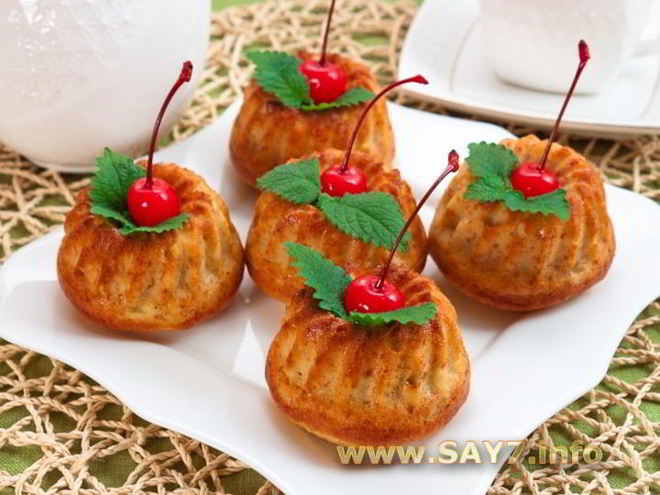 Рецепт банановых маффинов