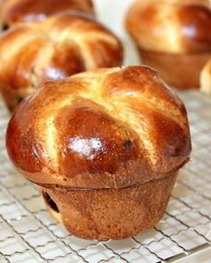 Бриоши-маффины с изюмом