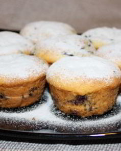 Черничные маффины