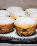 Черничные маффины