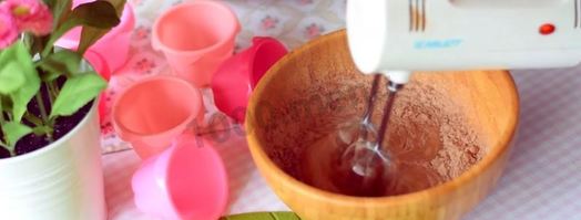 классические шоколадные маффины. Шаг 5