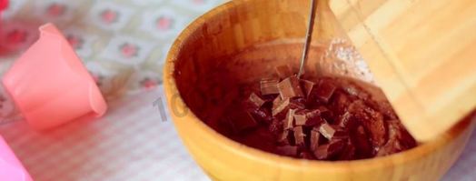 классические шоколадные маффины. Шаг 7