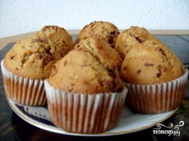 Рецепт кофейных маффинов на кефире