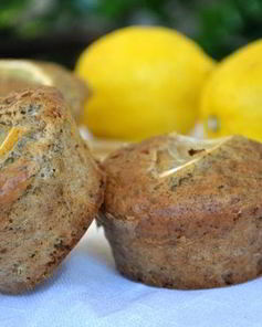 Лимонно-маковые маффины