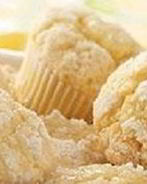 Лимонные маффины с хрустящей крошкой