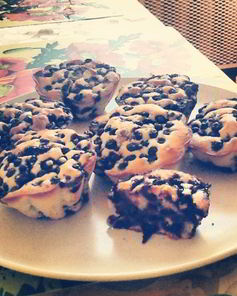 Маффины черничные