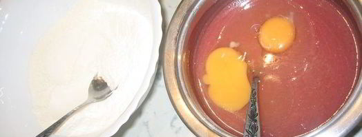 маффины из белого шоколада и клубники. Шаг 5