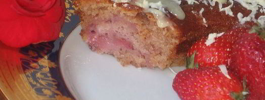 маффины из белого шоколада и клубники. Шаг 9