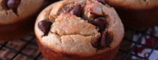 маффины из овсянки и бананов с шоколадом. Шаг 7