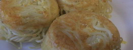 маффины из спагетти. Шаг 4