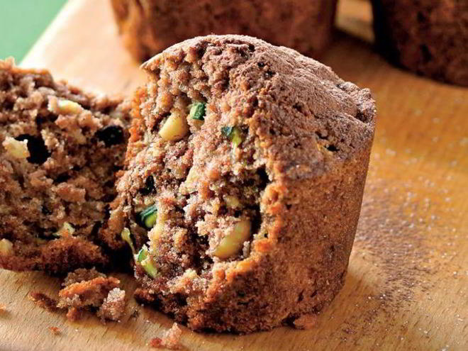 Рецепт маффинов из цукини с шоколадом