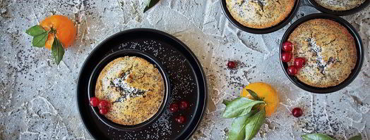 маффины на кефире. Шаг 8