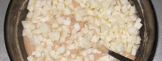 маффины на кислом молоке с яблоками. Шаг 5