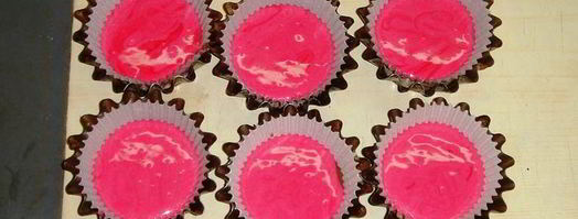 маффины радужные. Шаг 5