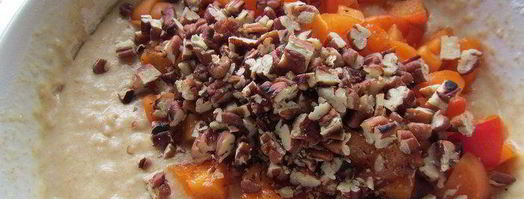 маффины с абрикосами, орехами пекан и коричной помадкой. Шаг 7