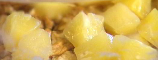 маффины с ананасами и грецкими орехами. Шаг 6