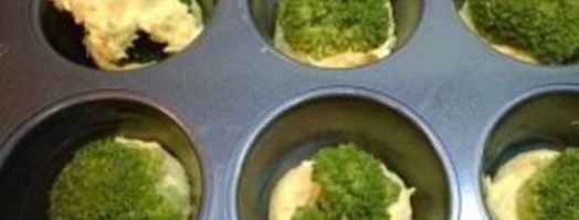 маффины с брокколи. Шаг 3