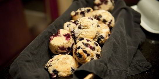 Маффины с черникой