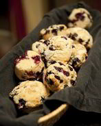 Маффины с черникой