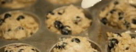 маффины с черникой. Шаг 7