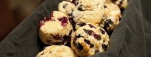 маффины с черникой. Шаг 9