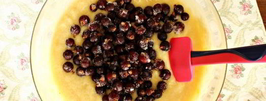 маффины с черной смородиной. Шаг 11