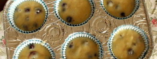 маффины с черной смородиной. Шаг 13