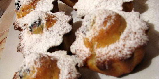 Маффины с ежевикой