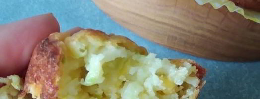 маффины с кабачком, сыром и мятой. Шаг 8