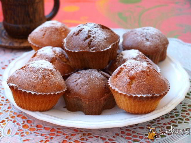 Рецепт маффинов с какао