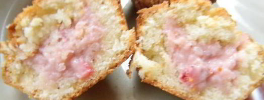 маффины с клубникой и белым шоколадом. Шаг 12