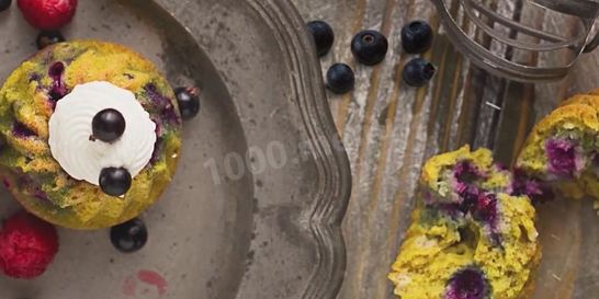 Маффины с кукурузными отрубями