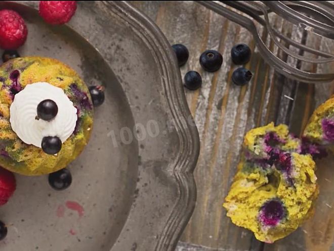 Рецепт маффинов с кукурузными отрубями