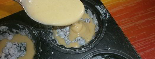 маффины с лесными ягодами валь д* аоста. Шаг 4