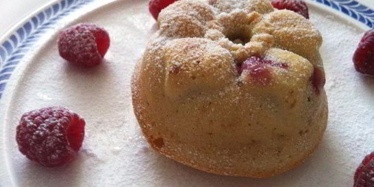 Маффины с малиной