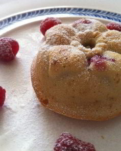 Маффины с малиной