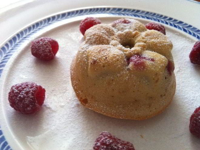 Рецепт маффинов с малиной