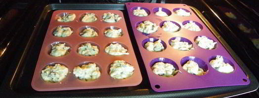 маффины с рисом и грибами. Шаг 6