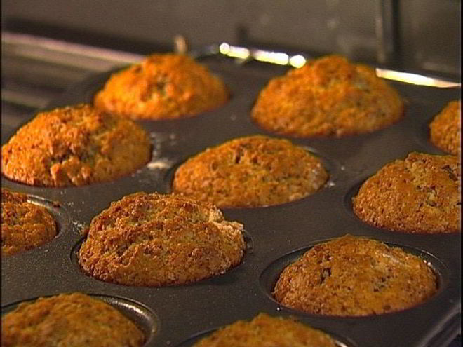 Рецепт маффинов с шоколадом и грецкими орехами