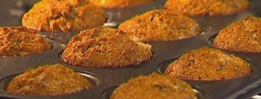 маффины с шоколадом и грецкими орехами. Шаг 8