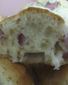 Маффины с сыром и ветчиной