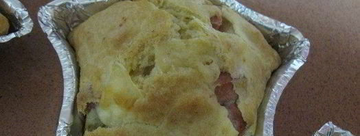 маффины с сыром и ветчиной. Шаг 7