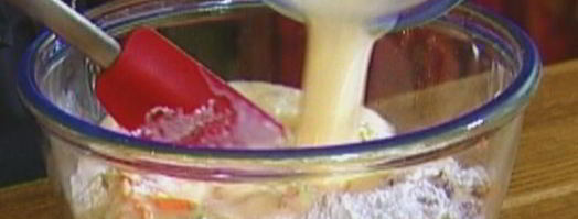 маффины с цукини, морковью и орехами пекан. Шаг 7