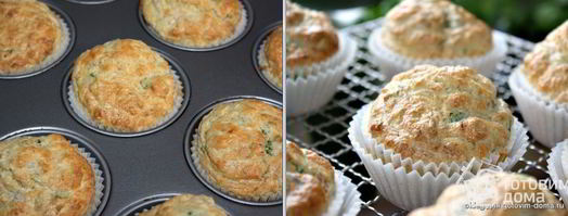 маффины с тунцом и цуккини. Шаг 4